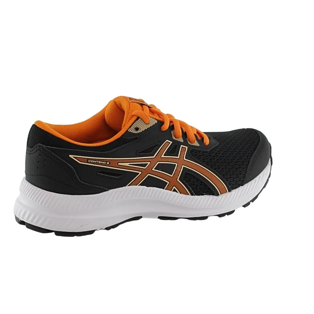 Zapatillas Asics Contend Negro-Naranja c