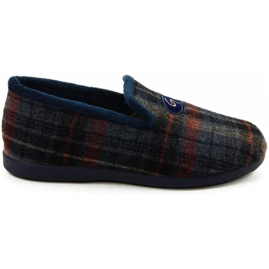 ZAPATILLAS HOGAR GARZÓN HOMBRE MARINO