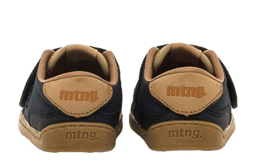 Zapatillas niño Mustang colegiales barefoot free baby color mistic azul navy calzado respetuoso de Mustang con cierre de doble t