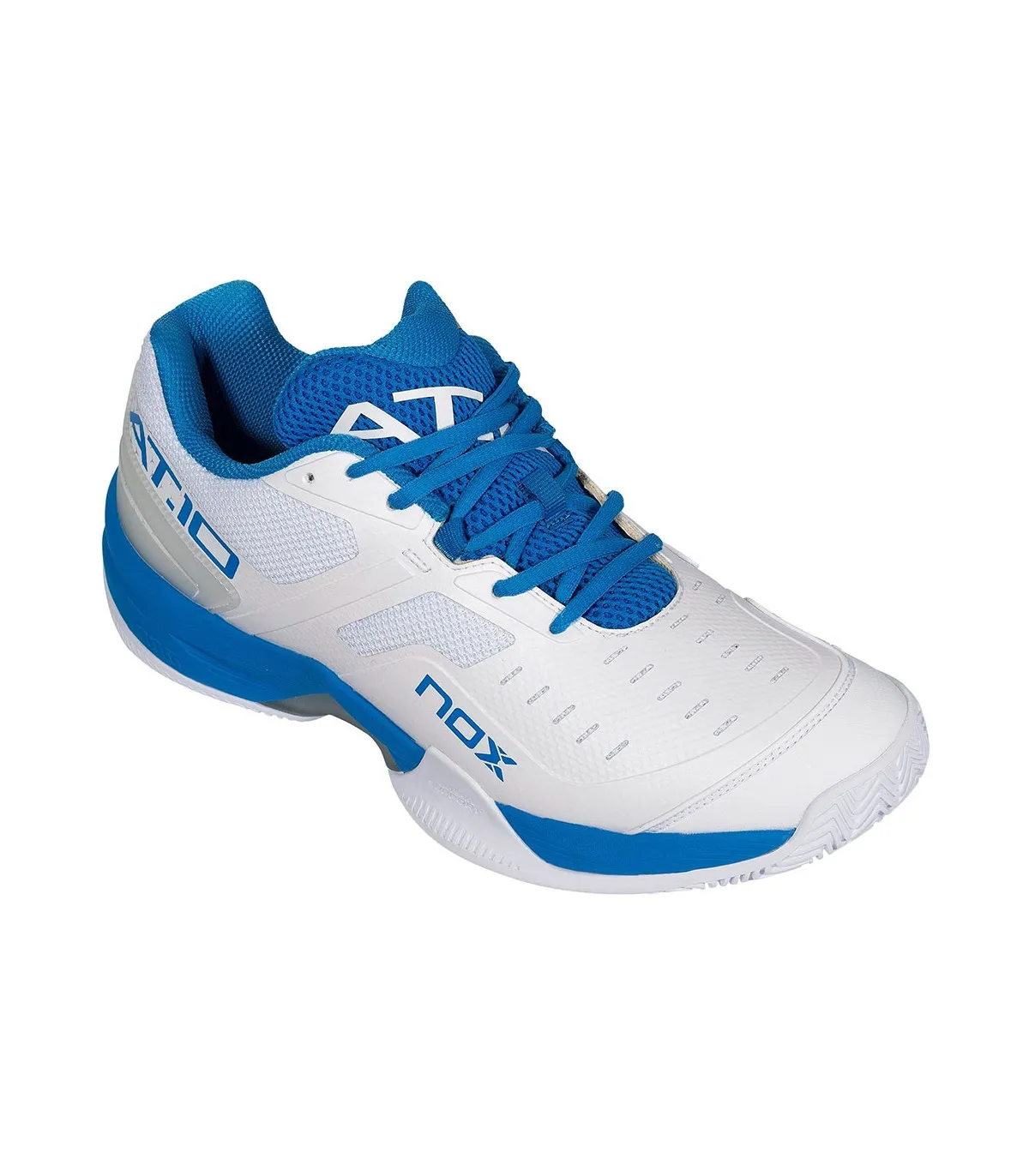 Zapatillas Nox de Padel AT10 Blanco Azul