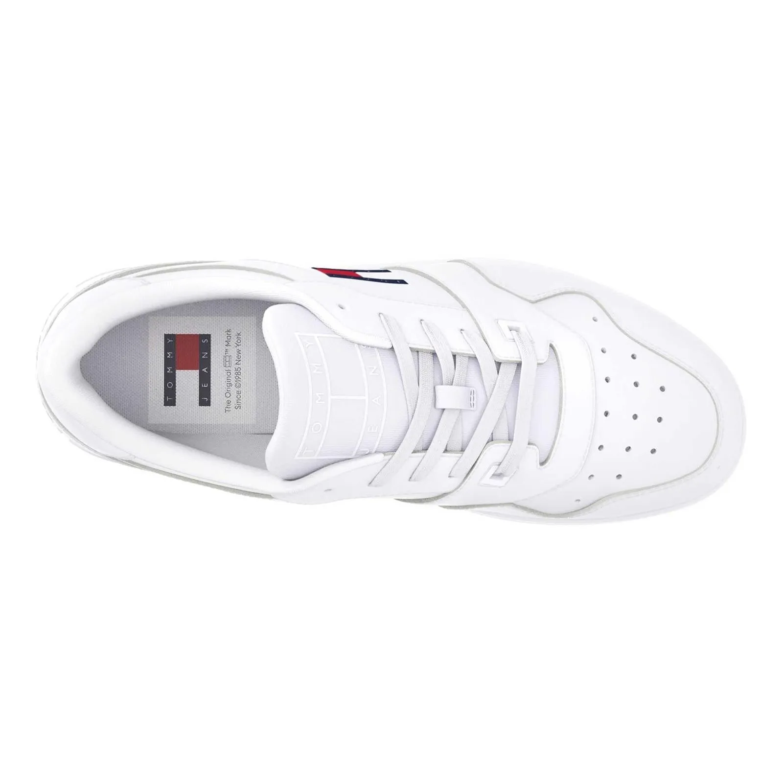 Zapatillas Tommy Jeans Retro Basquet ESS EM0EM01395 YBR white